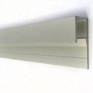 Glass Mirror J Channel Top Fixing